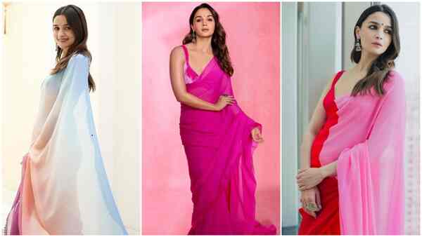 Alia Bhatt's sarees from Rocky Aur Rani Kii Prem Kahaani promotions are a hit; website crashes & gets sold out due to high demand