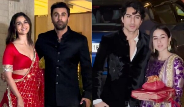 Kareena Kapoor Khan Diwali Party: Alia Bhatt, Ranbir Kapoor, Sara Ali Khan, Ibrahim look glam for the festivities, see PICS and VIDEOS