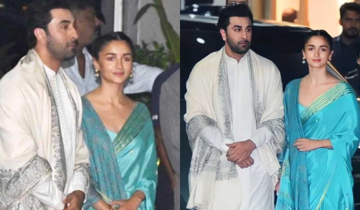 Ram Mandir Inauguration - ‘Alia Bhatt’s Hand-painted Saree Took 100 ...