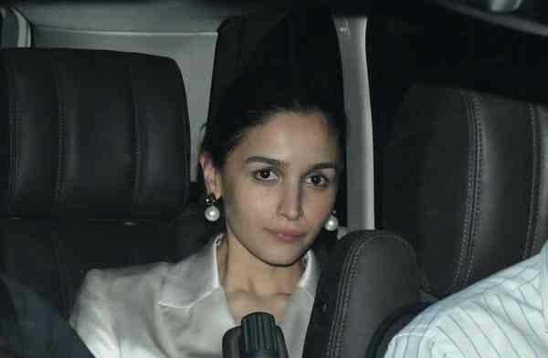 Alia Bhatt attends Sanjay Leela Bhansali's birthday bash