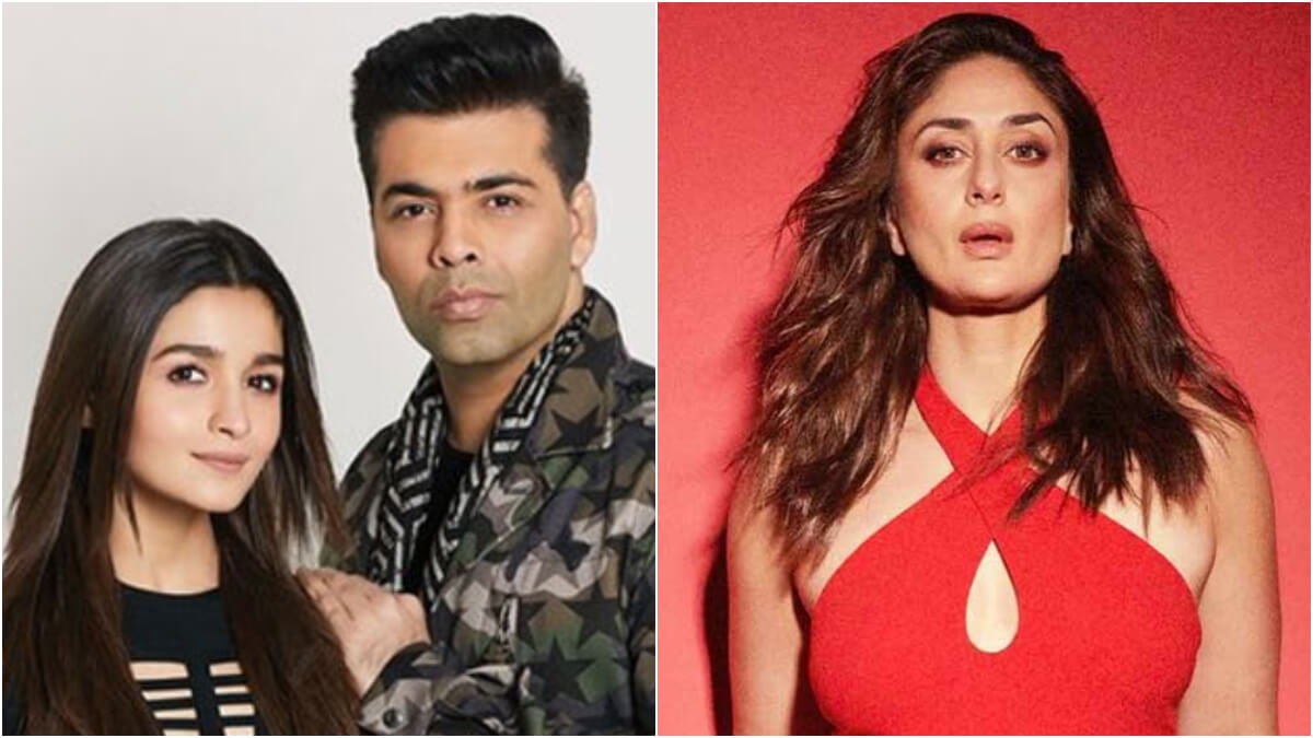 Kareena Kapoor Khan's sassy reply to Karan Johar when he called Alia Bhatt 'young bebo'