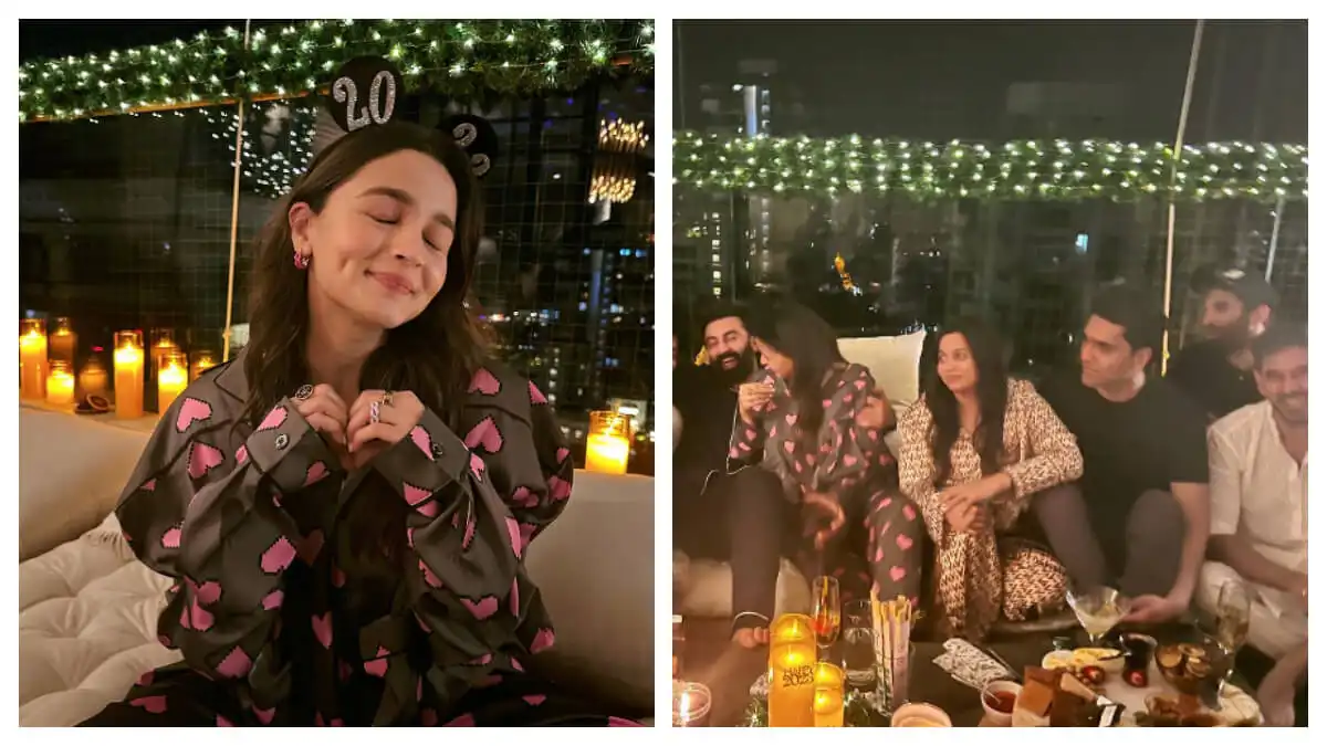 Alia Bhatt-Ranbir Kapoor celebrate their first new year post marriage, share adorable pictures