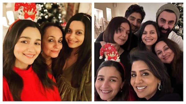 Alia Bhatt and Ranbir Kapoor celebrate Christmas with family, pics inside