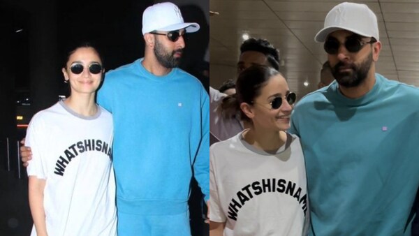 Alia Bhatt and Ranbir Kapoor are back in Mumbai after spending almost a month in the USA; videos viral online