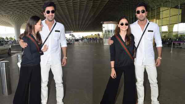 Love is in the air! Alia Bhatt and Ranbir Kapoor keep cool at airport as they jet off for a vacation together