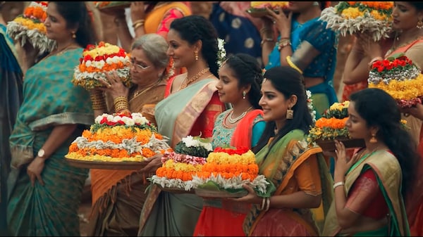 AR Rahman's new music video Allipoola Vennela to mark the celebrations of Bathukamma flower festival