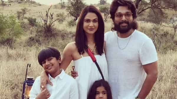 Allu Arjun is on vacation with family ahead of Pushpa 2; shares photos with fans from Tanzania