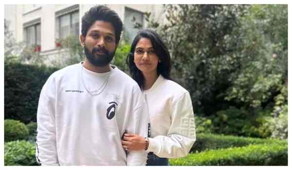 Allu Arjun celebrates his wife, Sneha's birthday in London, calls her the sunshine of his life