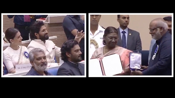 Allu Arjun cheers for MM Keeravaani, records a video as the composer receives National Award