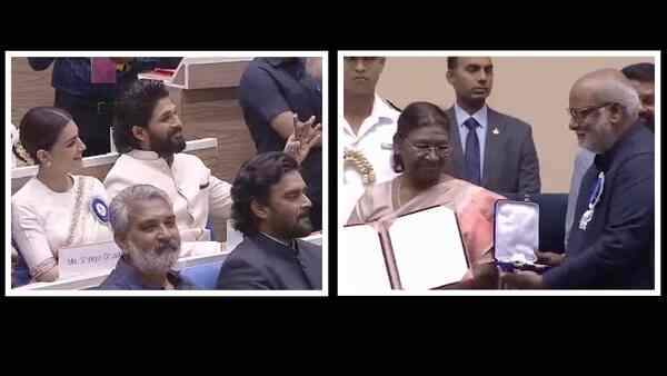 Allu Arjun cheers for MM Keeravaani, records a video as the composer receives National Award