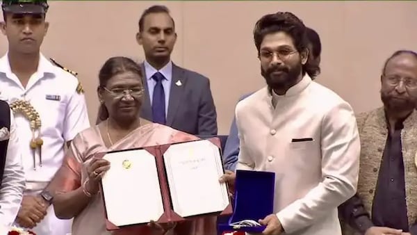 Allu Arjun wins National Award for Pushpa