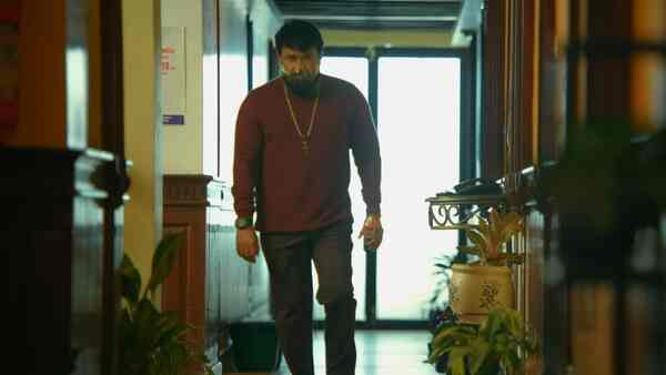 Mohanlal in a still from Alone