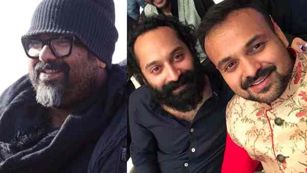 Amal Neerad, Fahadh Faasil with Kunchacko Boban