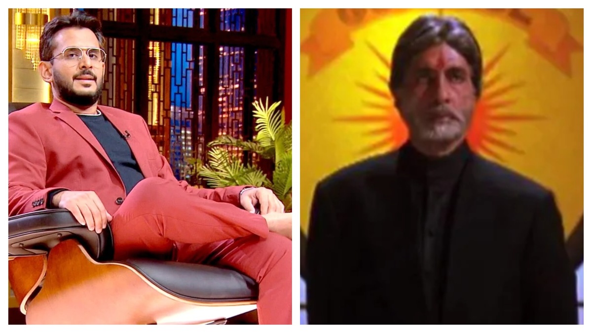 Shark Tank India: This is how Aman Gupta recreated Amitabh Bachchan's epic dialogue in Mohabbatein, Watch!