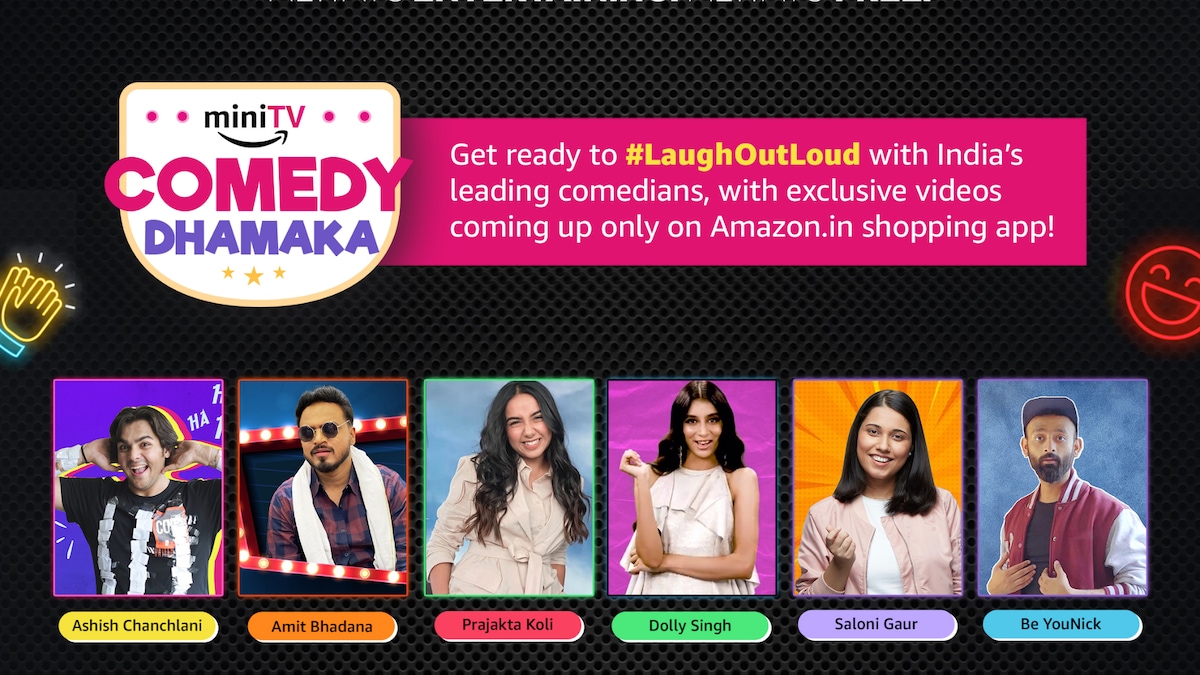 Ashish Chanchlani, Prajakta Koli, Dolly Singh and other comedians create sketches for Amazon's miniTV