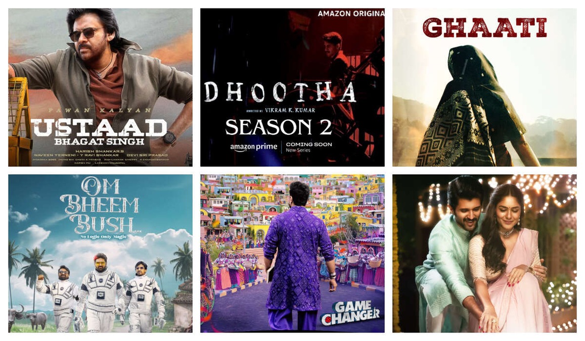 Telugu Amazon Prime Video series, movies to look forward to in 2024: Ustad Bhagath Singh to Dhootha 2