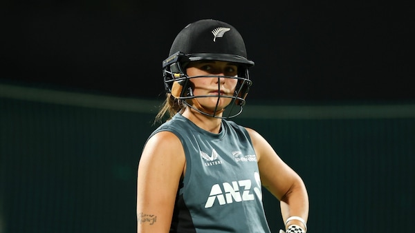 Amelia Kerr during the training. Image | ICC on X