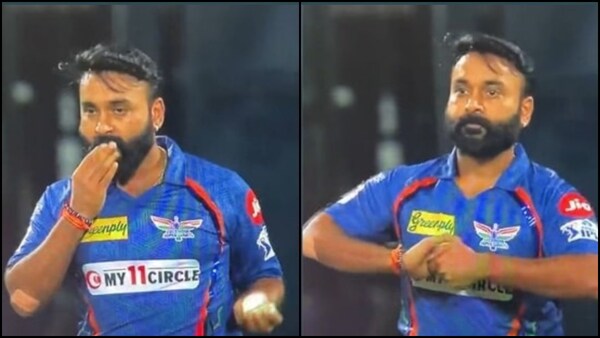 Virat Kohli dismissed 2 balls after Amit Mishra seen applying saliva on ball during RCB vs LSG IPL match: WATCH
