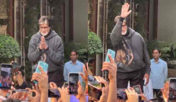 Amitabh Bachchan greets fans with folded hands outside Jalsa | Watch viral video and netizens’ reaction