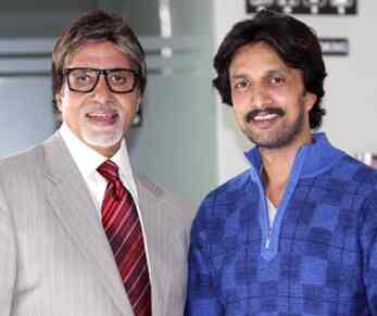 Amitabh Bachchan and Sudeep