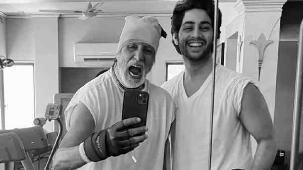 Amitabh Bachchan sends grandson Agastya Nanda blessings and love on film debut with Zoya Akhtar’s The Archies