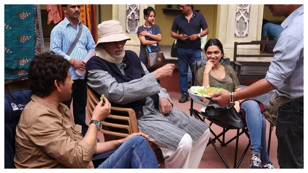 9 years of Piku! Deepika Padukone treats fans to BTS photo of Amitabh Bachchan teasing her; misses Irrfan Khan