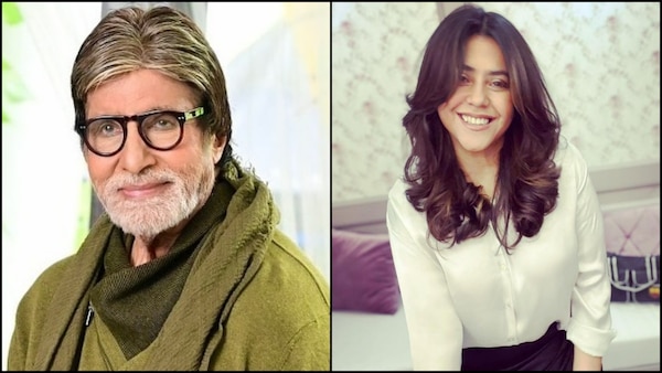 Amitabh Bachchan on GoodBye producer Ektaa R Kapoor: Have seen her growing up since her childhood, to work with her is an honour