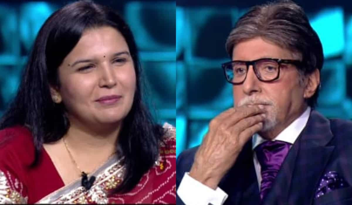 KBC 16: Amitabh Bachchan's reaction to female contestant saying 'maar pitai wali movie pasand hai' is unmissable | Watch