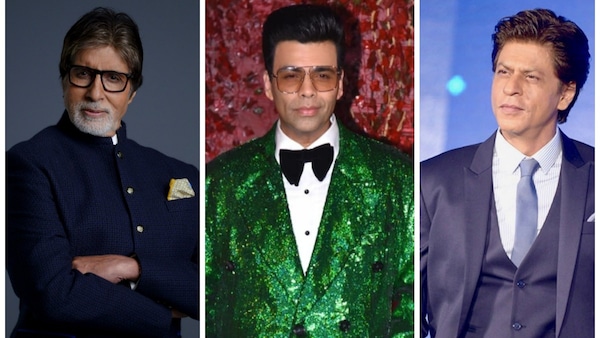 Amitabh Bachchan, Karan Johar and Shah Rukh Khan
