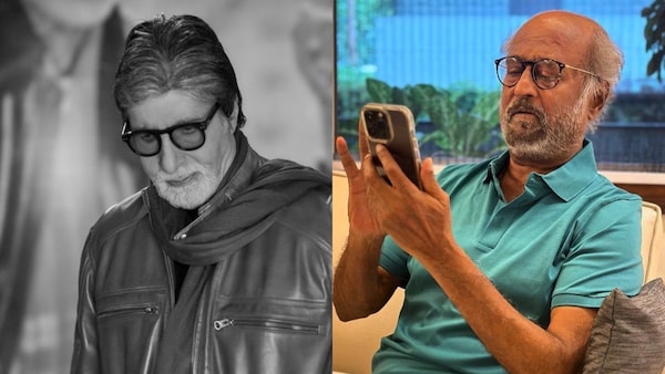 Amitabh Bachchan turns 80; Superstar Rajinikanth calls the Goodbye star an inspiration and Big B says he cannot compare himself with Rajinikanth