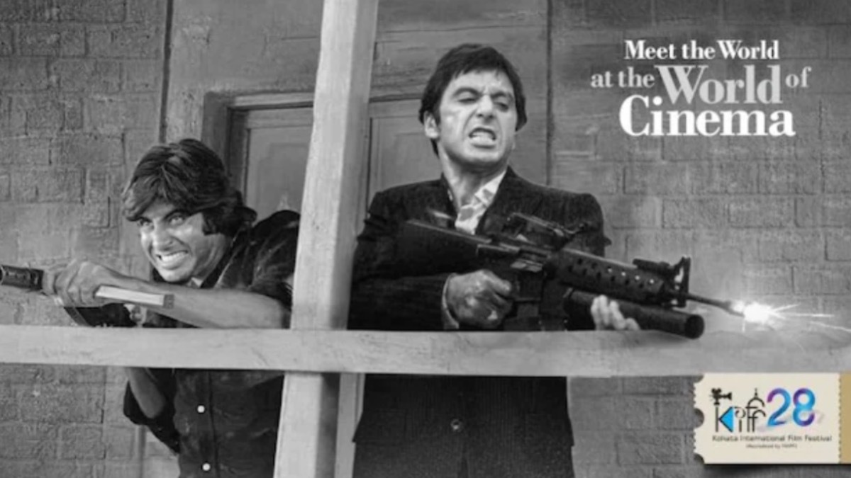 Amitabh Bachchan shares “cool” poster with him and Al Pacino from Kolkata International Film Festival. Shweta Bachchan and others react