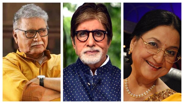 Amitabh Bachchan pays tribute to Vikram Gokhale, Tabassum: Days Are Lined With Sadness