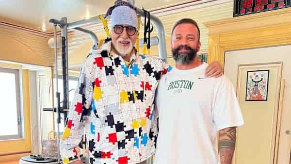 Amitabh Bachchan hires fitness coach post-recovery from Project K injury. See photos