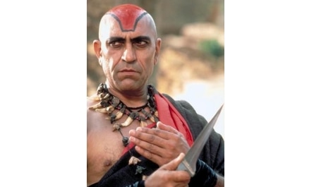 Name the Hollywood film in which Amrish Puri this appearance.