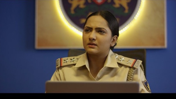 Manasa Joshi is in cop mode yet again to become ACP Rathnaprabha in Amruth Apartments