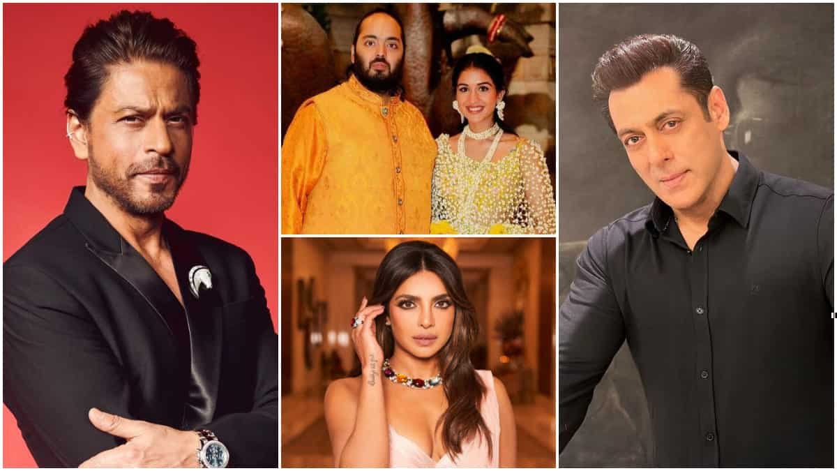 Anant Ambani-Radhika Merchant Wedding: Shah Rukh Khan reunites with Salman Khan to dance at the Baraat as Priyanka Chopra grooves to Chikni Chameli