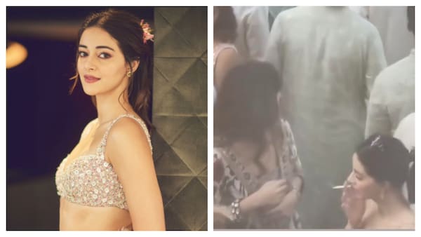 Ananya Panday caught smoking a cigarette at her cousin Alanna Panday's mehendi, gets trolled