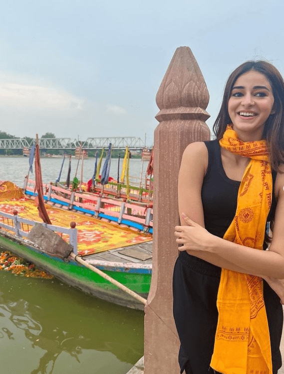 Ananya Panday and her comfy little vacation in Mathura