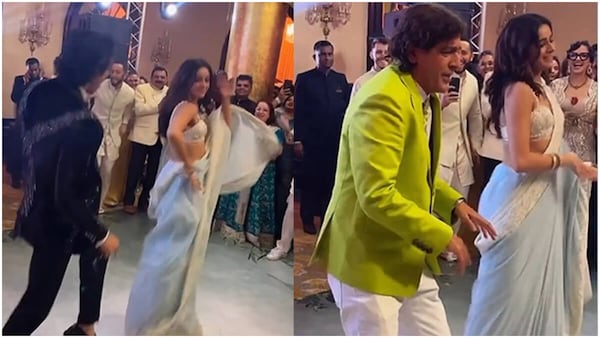 Ananya Panday dancing with her dad Chunky Panday at Alanna's wedding is the sweetest thing on internet