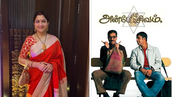 Khushbu's elated with Kamal Haasan, Sundar C's Anbe Sivam garnering love from the audience even after 20 years