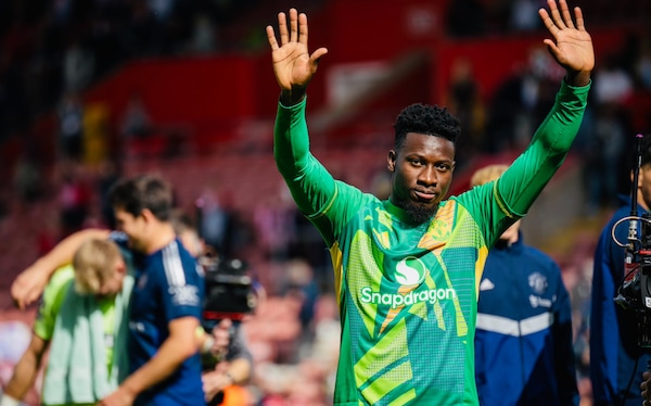 Andre Onana is out of Manchester United's pre-season with a hamstring injury. Image | ManUtd on X