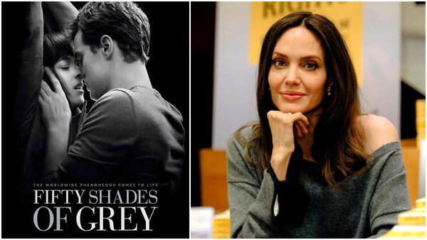 Was Angelina Jolie going to direct Fifty Shades Of Grey first? Even we couldn't wrap our heads around it!