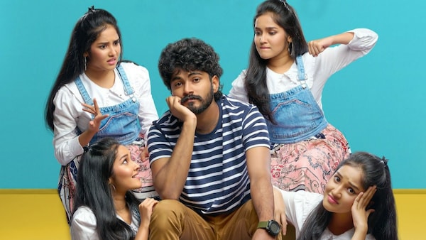 Anikha Surendran and Melvin in a still from Oh My Darling
