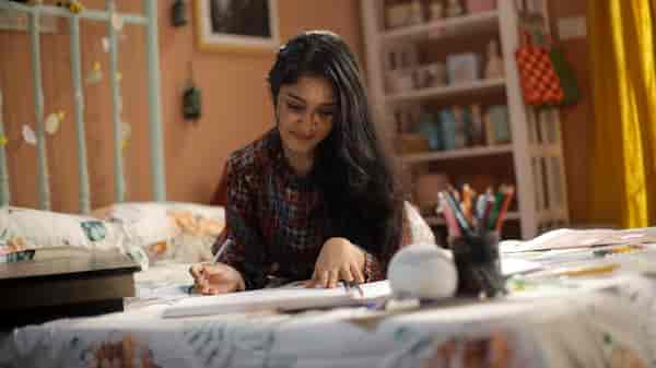 Anikha Surendran in a still from Oh My Darling