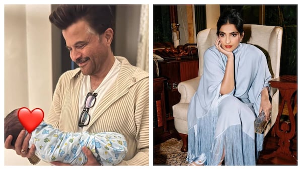 Sonam Kapoor wishes dad Anil Kapoor with a sweet note and an unseen pic of son Vayu with grandpa