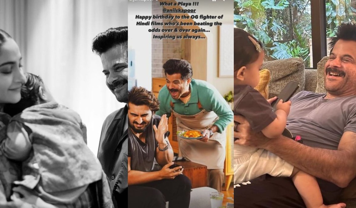 Sonam Kapoor pens a heartfelt note for her father Anil Kapoor on his birthday, Arjun Kapoor too joins in by calling him ‘what a playa’!