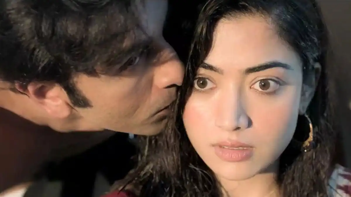 Hua Main: After all the steamy lip-locks, Rashmika gets trolled for  ‘looking blind’