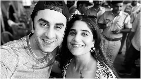 Animal BTS pictures shared by Ranbir Kapoor’s 'reel sister' Saloni Batra with a heartfelt note; details inside