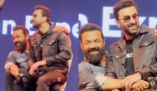 Ranbir Kapoor proves he is a big fan of Bobby Deol by dancing on his iconic ‘90s songs, while promoting Animal in Mumbai