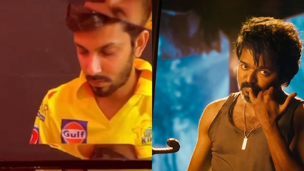 ​Leo composer Anirudh drops a making video of the Vijay film's title song​ and fans can't keep calm​